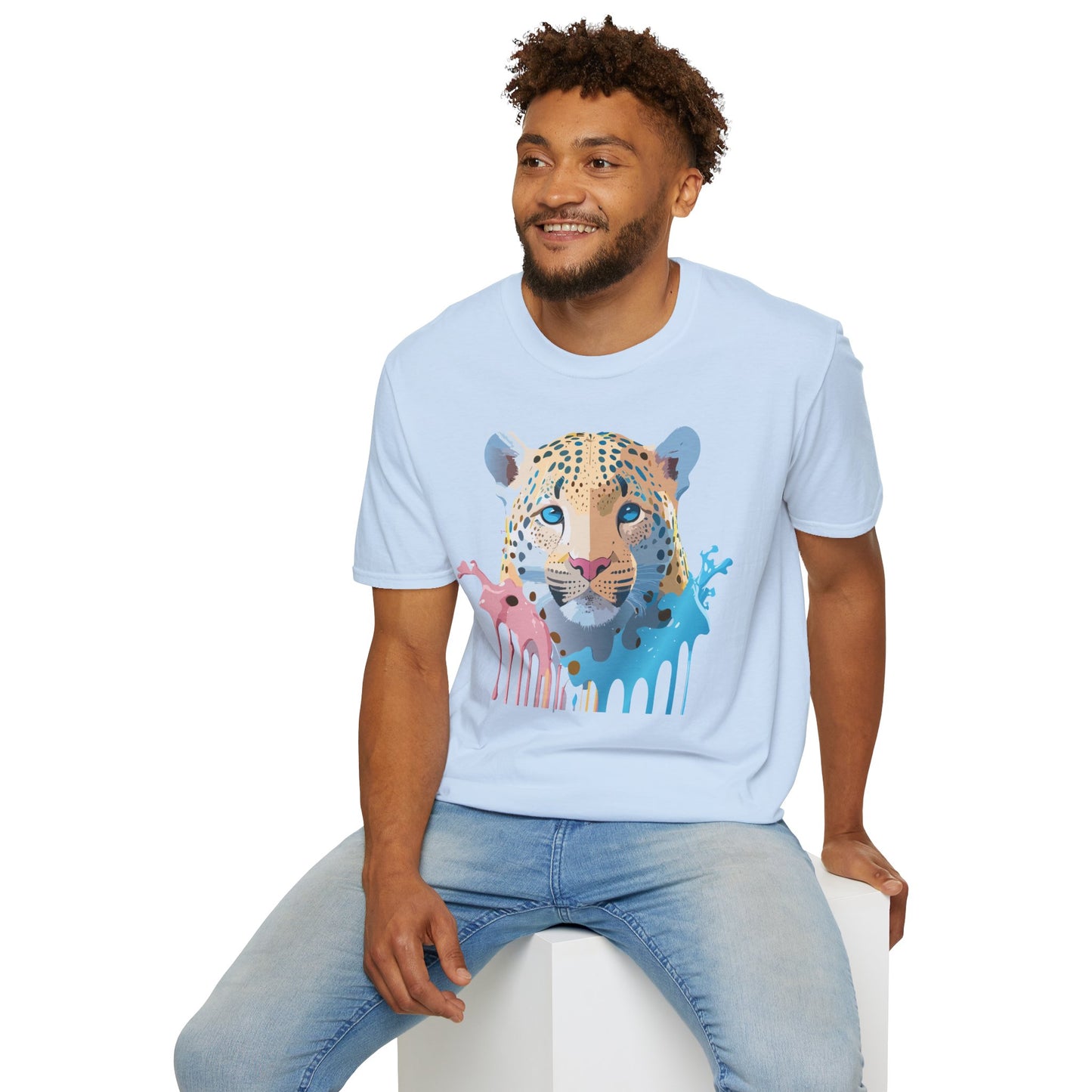Cheetah Shirt, Shirt with Cheetah, Cheetah Tee, Shirt with Animals