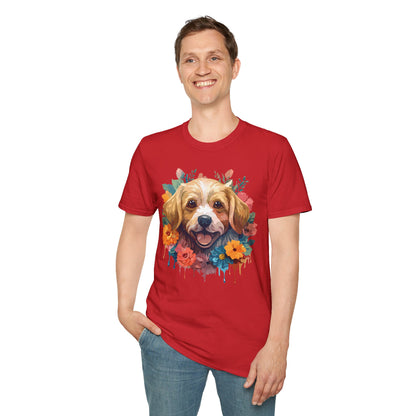 Dog Shirt Unisex Animal Tee Softstyle 64000 Gildan Cotton Tee