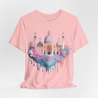 Natural Cotton Tee Shirt - Beautiful Places Collection - Venice Printify