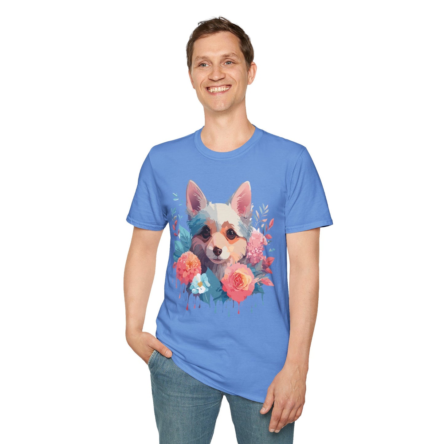 Dog Shirt, Shirt with Dog, Animal Tee, Shirt with Animals