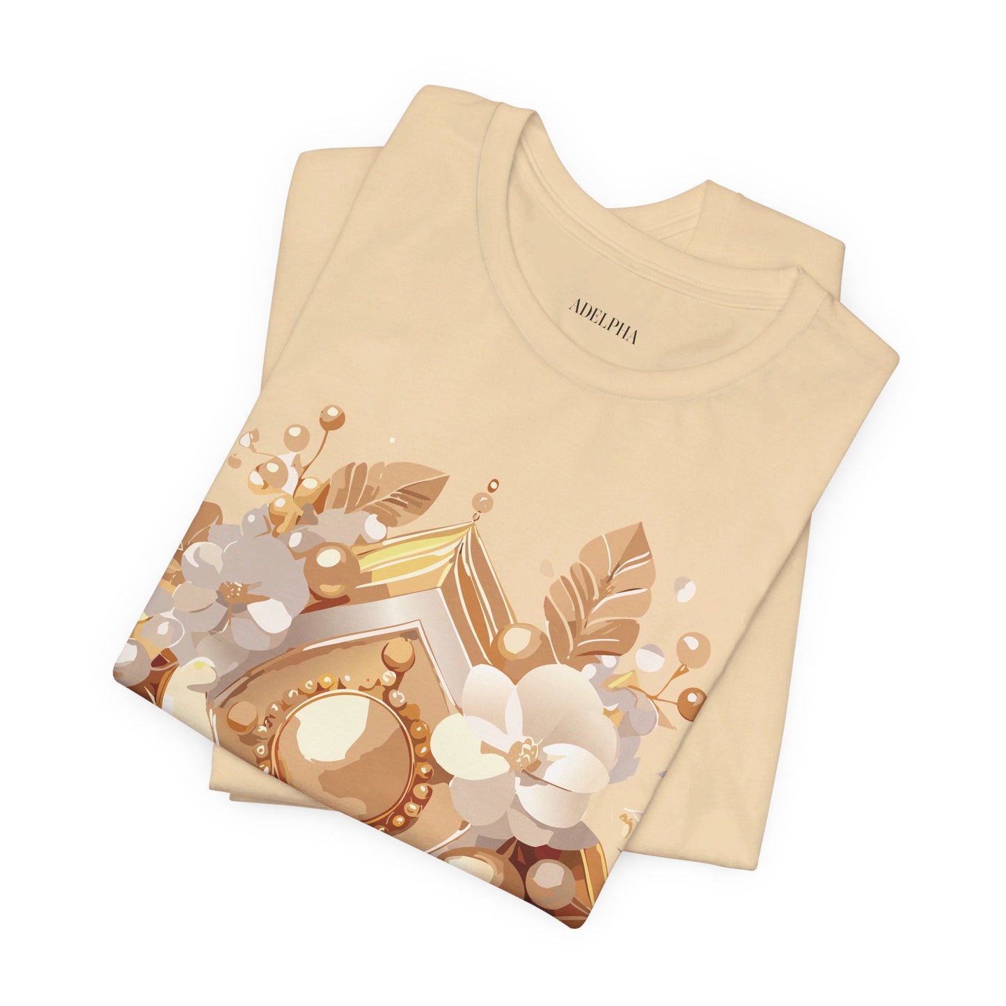 T-shirt en coton naturel - Collection Queen