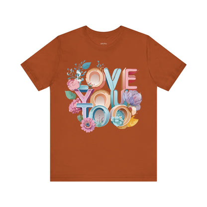 Natural Cotton Tee Shirt - Love Story Collection Printify