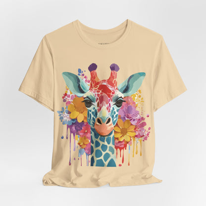 Shirt with Animals | Giraffe Printify