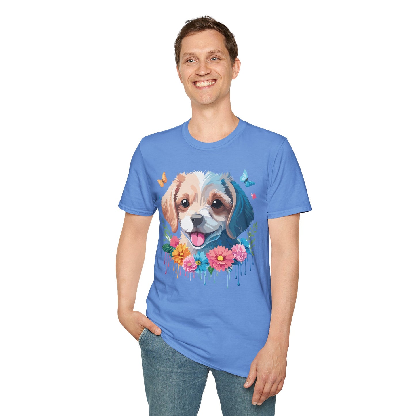 Dog Shirt, Shirt with Dog, Animal Tee, Shirt with Animals