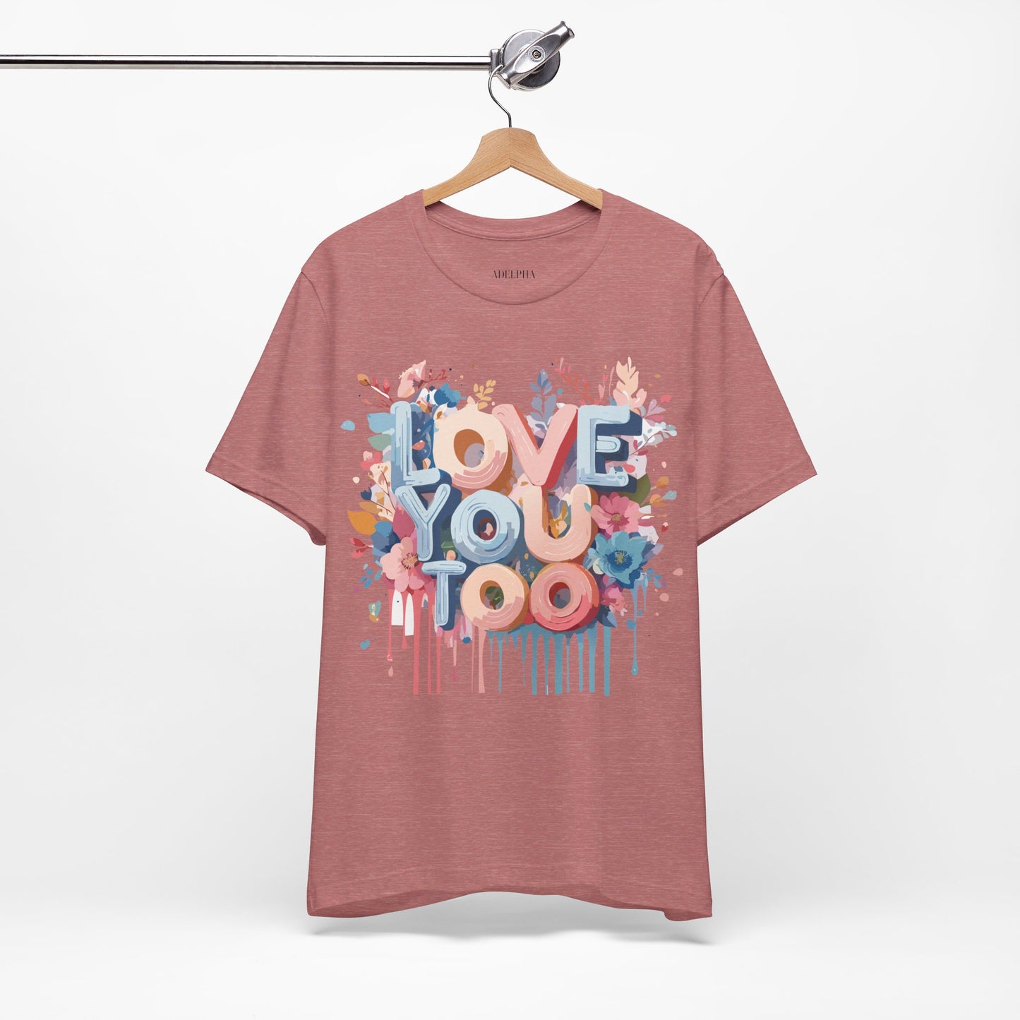 T-shirt en coton naturel - Collection Love story