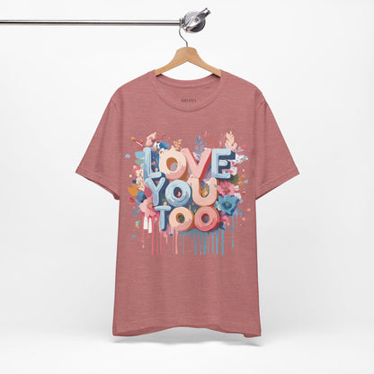 Natural Cotton Tee Shirt - Love story Collection Printify