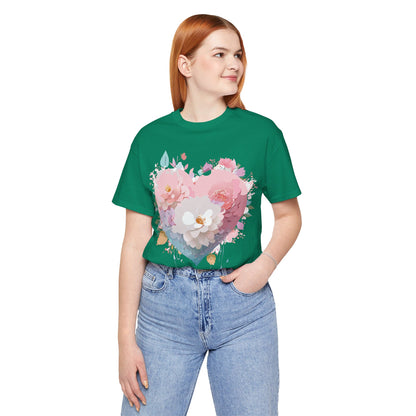 Natural Cotton Tee Shirt - Love Story Collection Printify