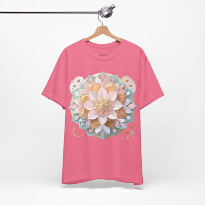 Natural Cotton Tee Shirt - Medallion Collection Printify