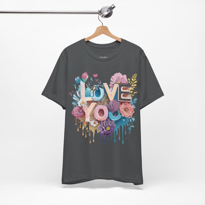 Natural Cotton Tee Shirt - Love Story Collection Printify