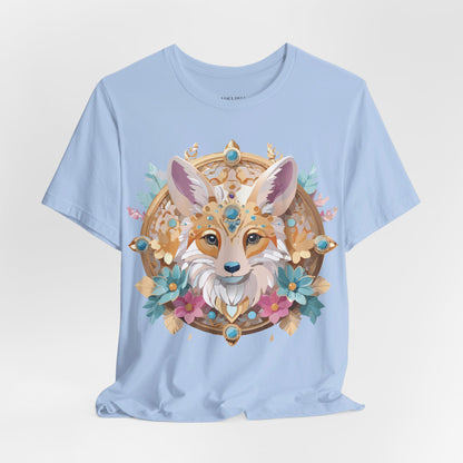 Natural Cotton Tee Shirt - Medallion Collection Printify