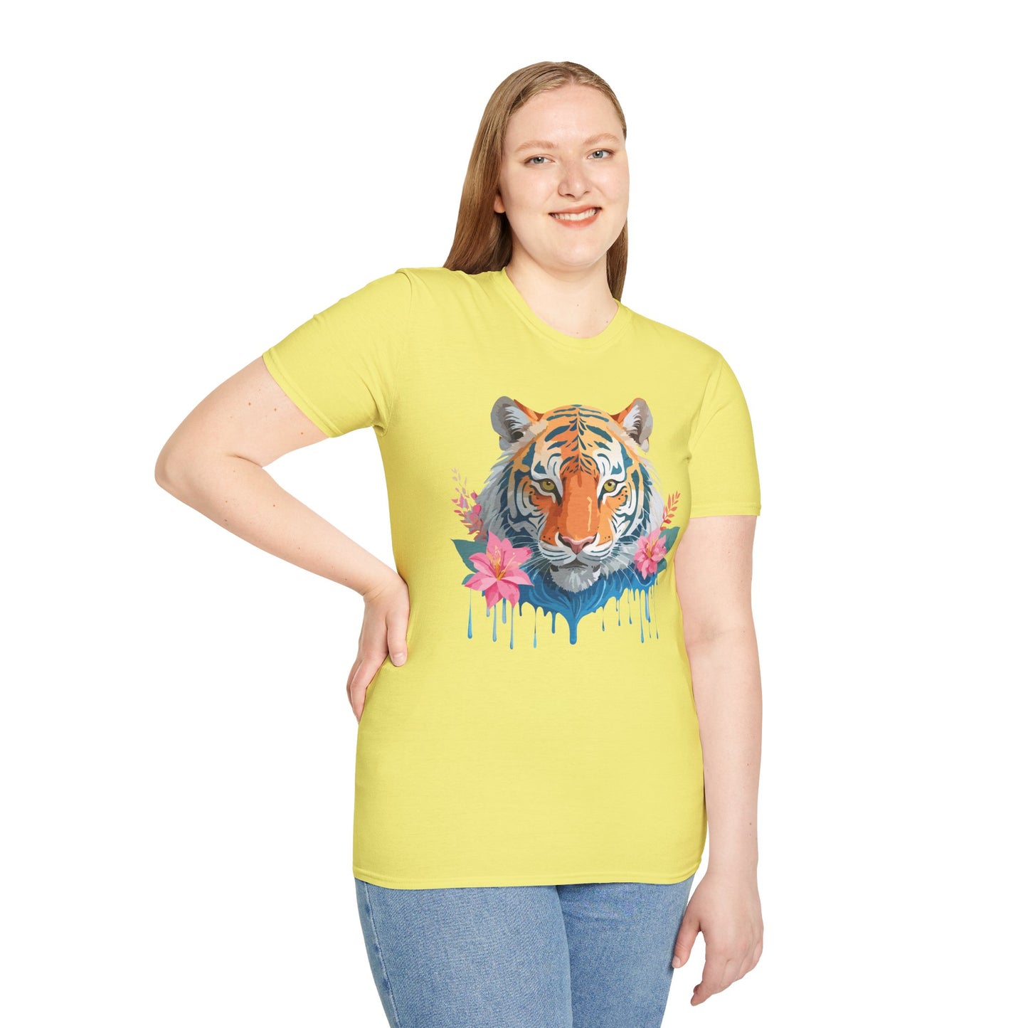 Tiger Shirt, Shirt with Tiger, Animal Tee, Shirt with Animals