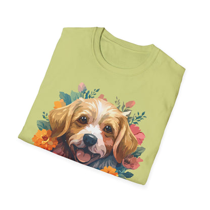 Dog Shirt Unisex Animal Tee Softstyle 64000 Gildan Cotton Tee