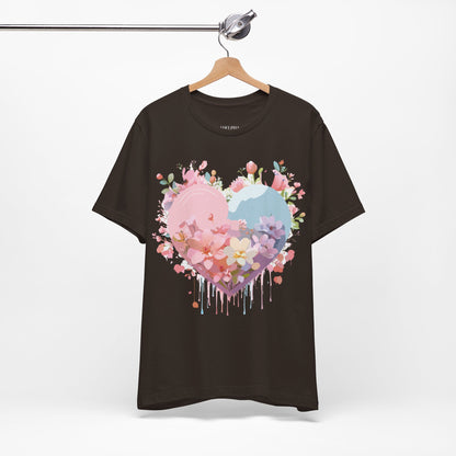Natural Cotton Tee Shirt - Love Story Collection Printify