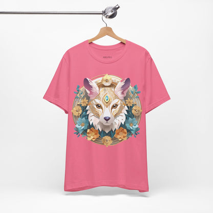 Natural Cotton Tee Shirt - Medallion Collection Printify