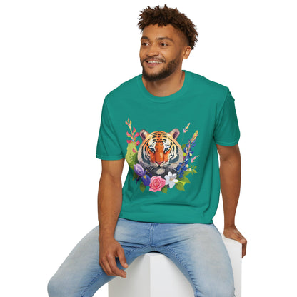 Tiger Shirt Unisex Gildan Softstyle Tee 100 Percent Ring Spun Cotton