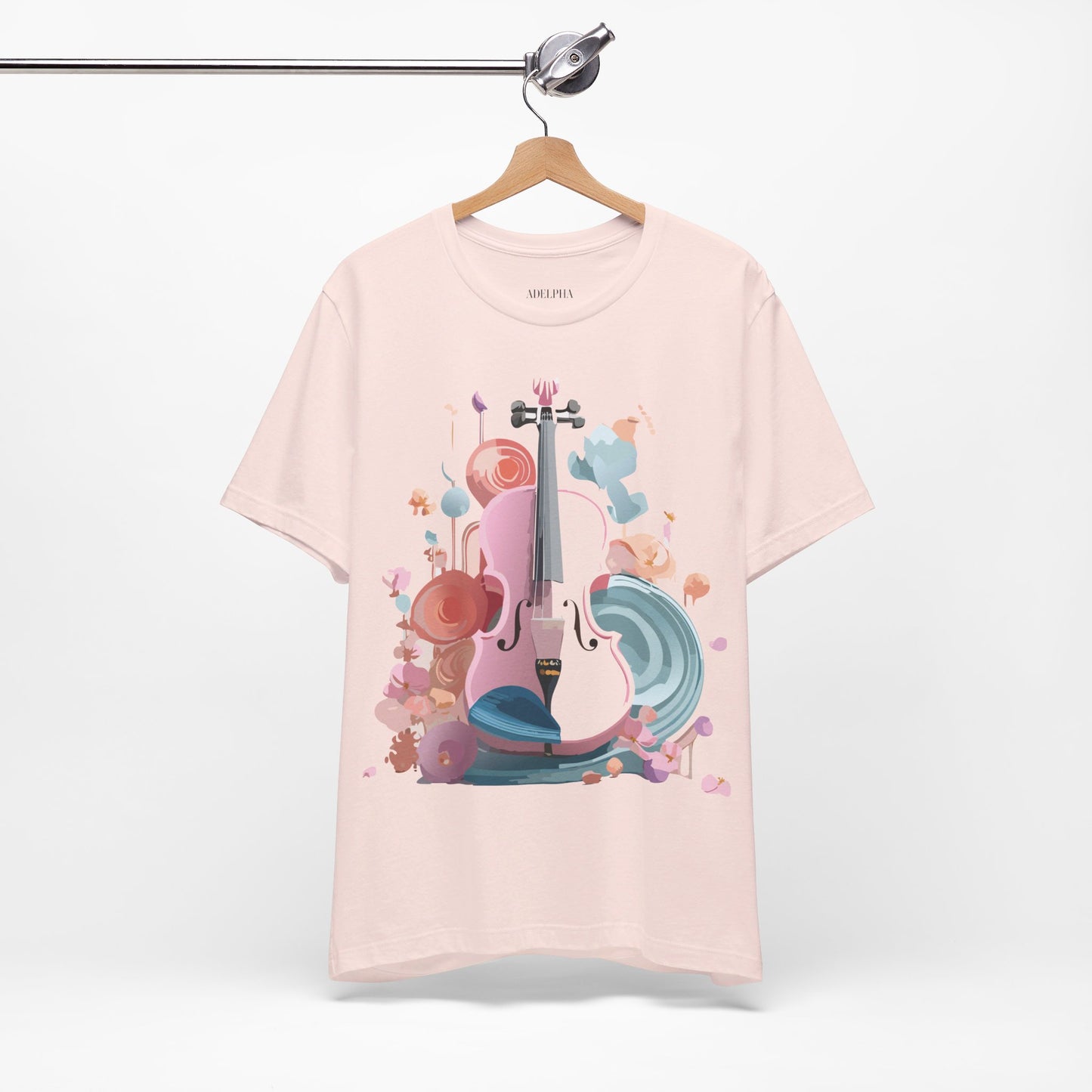 Natural Cotton Tee Shirt - Music collection