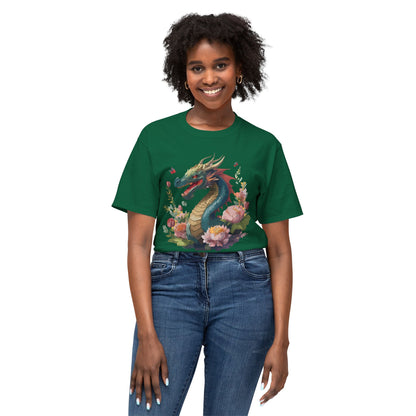 Dragon Art T Shirt Unisex Graphic Tee With Dragon Print HD Cotton