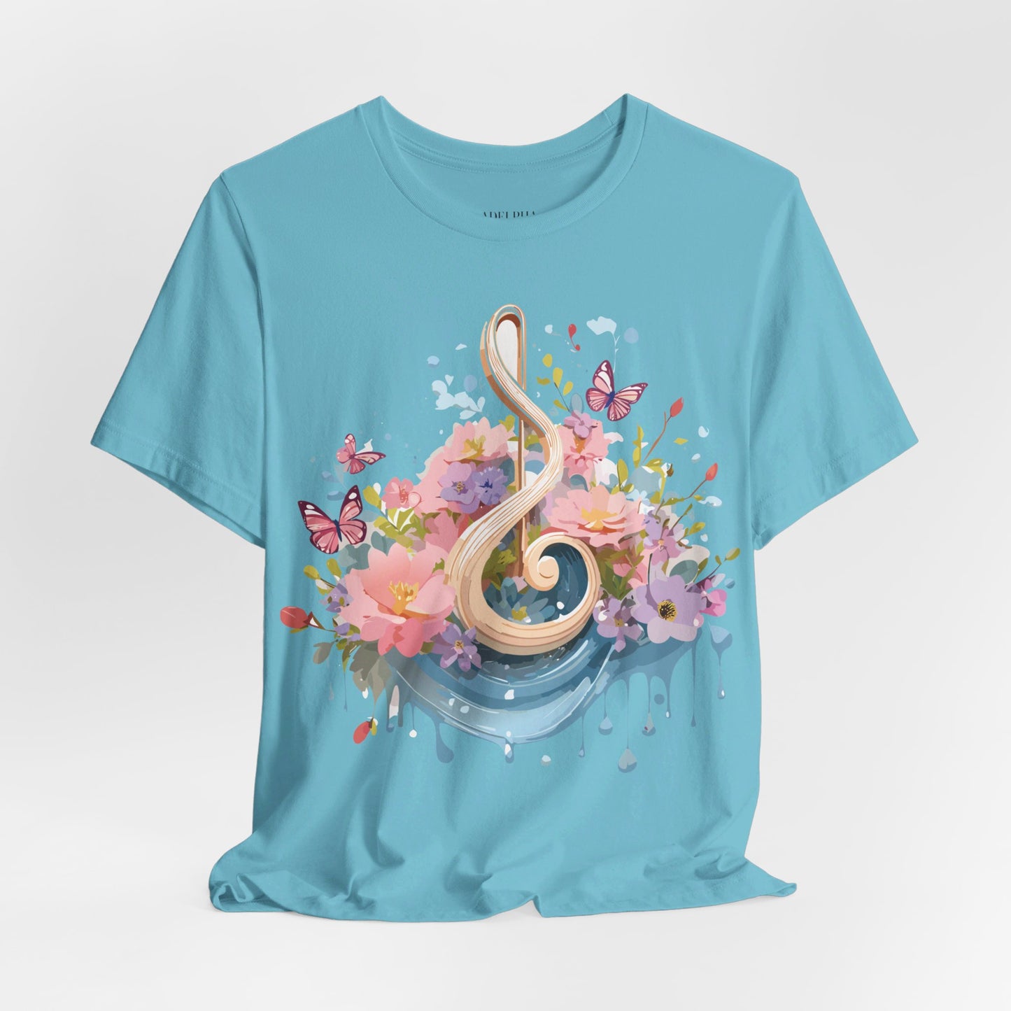 T-shirt en coton naturel - Collection Musique