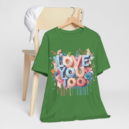 Natural Cotton Tee Shirt - Love Story Collection Printify
