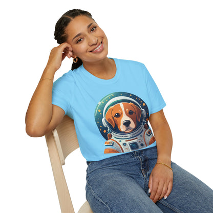 Dog Shirt Unisex Animal Print Tee Softstyle Short Sleeve Tee