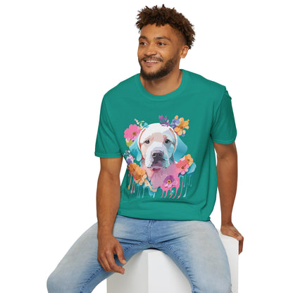 Dog Shirt Unisex Animal Tee Softstyle Gildan 64000 Short Sleeve Tee