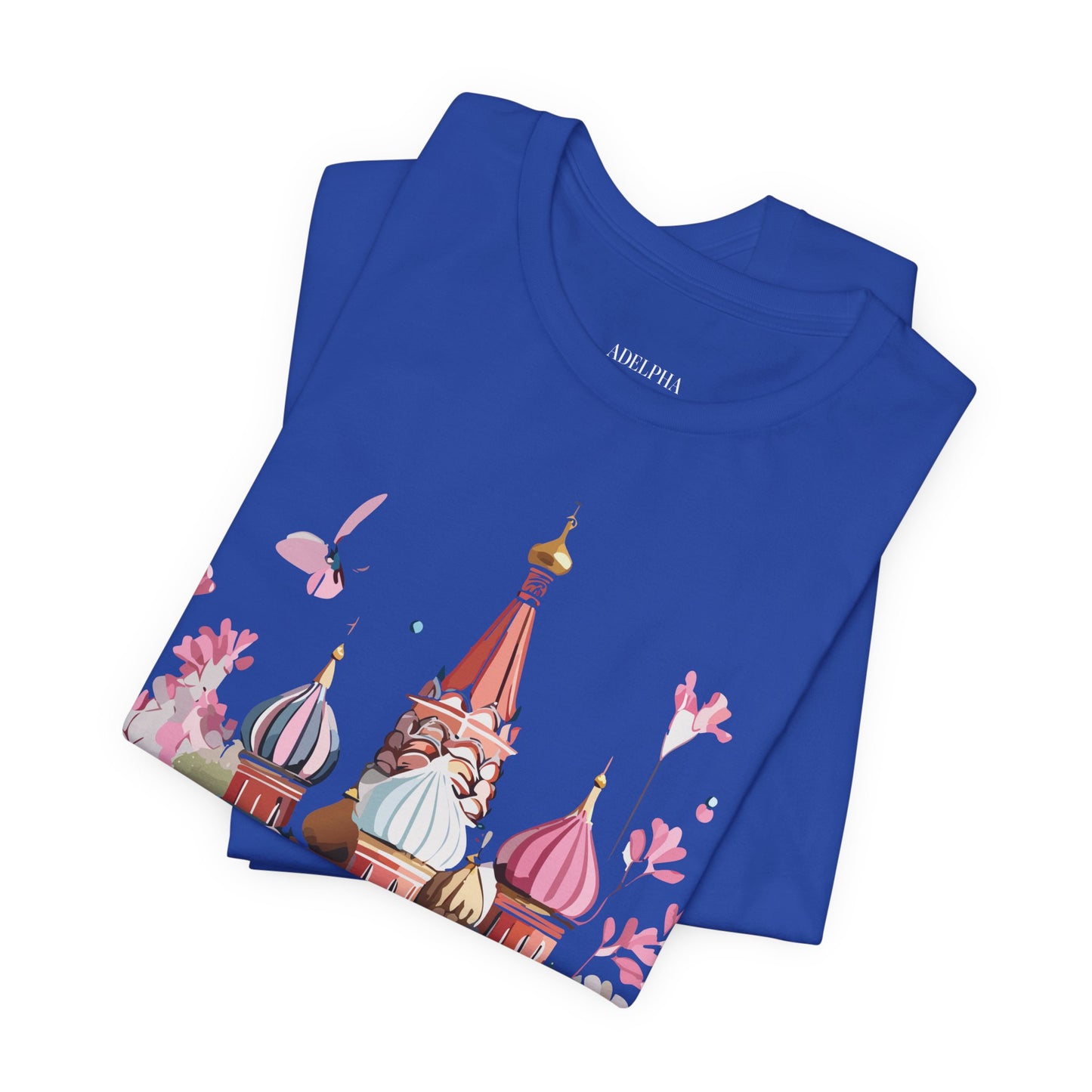 Natural Cotton Tee Shirt - Beautiful Places Collection - Moscow