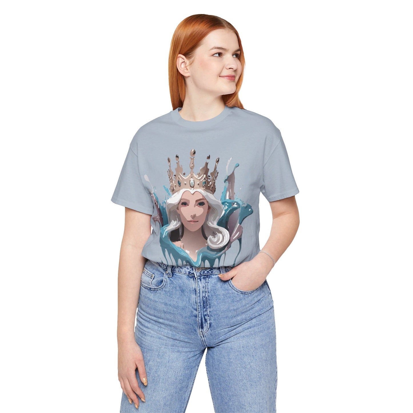 Natural Cotton Tee Shirt - Queen Collection