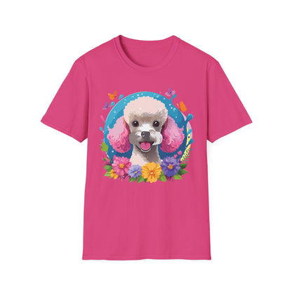 Dog Shirt With Animals Unisex Softstyle Tee 100 Percent Cotton Gildan 64000