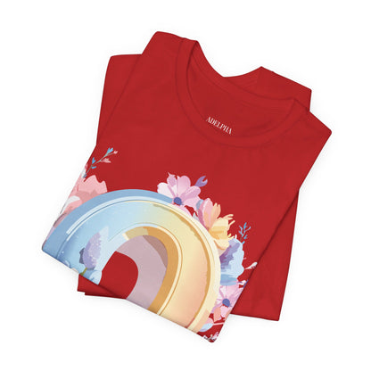 Natural Cotton Tee Shirt - Letters Collection - O Printify