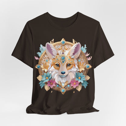 Natural Cotton Tee Shirt - Medallion Collection Printify