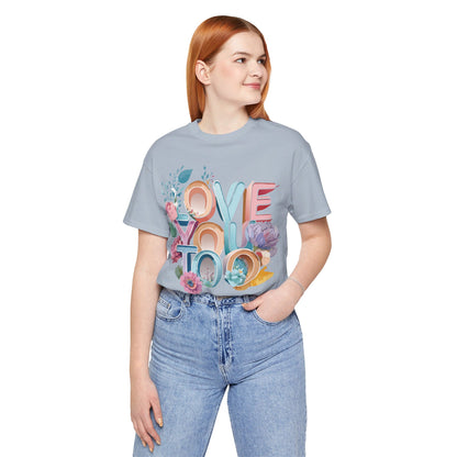 Natural Cotton Tee Shirt - Love story Collection Printify