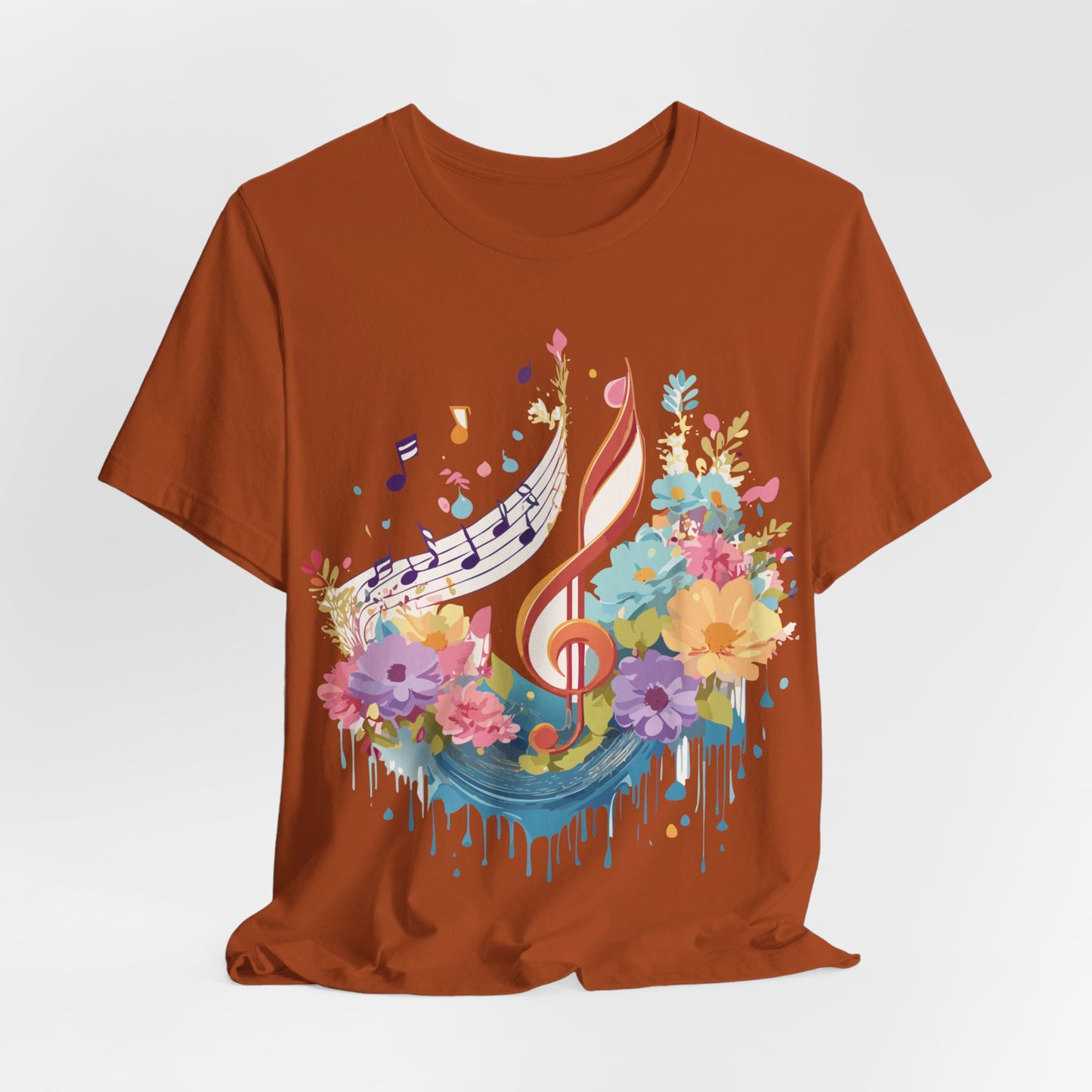 T-shirt en coton naturel - Collection Musique