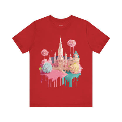 Natural Cotton Tee Shirt - Beautiful Places Collection - Vienna Printify