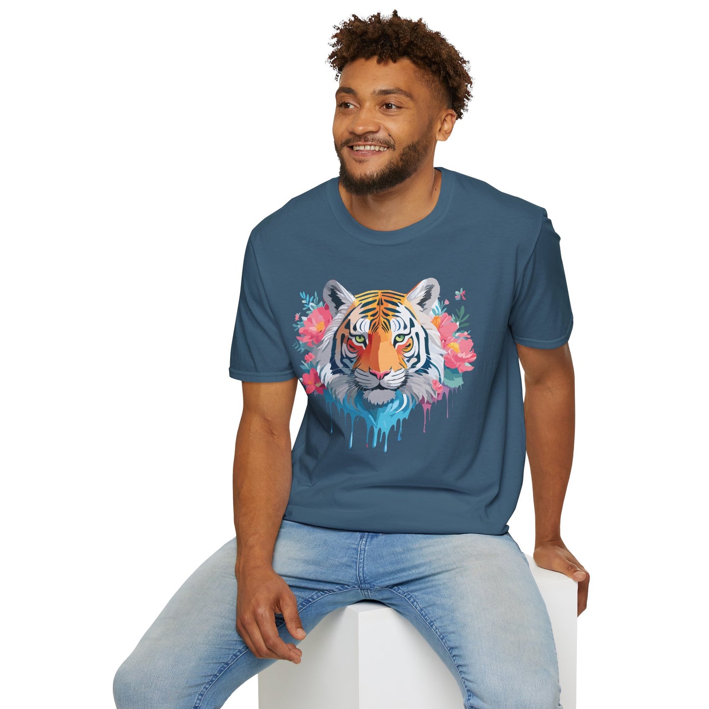 Tiger Shirt, Shirt with Tiger, Animal Tee, Shirt with Animals