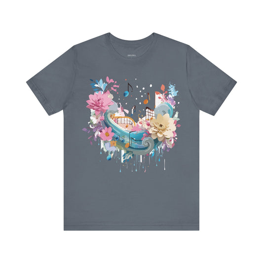 T-shirt en coton naturel - Collection Musique