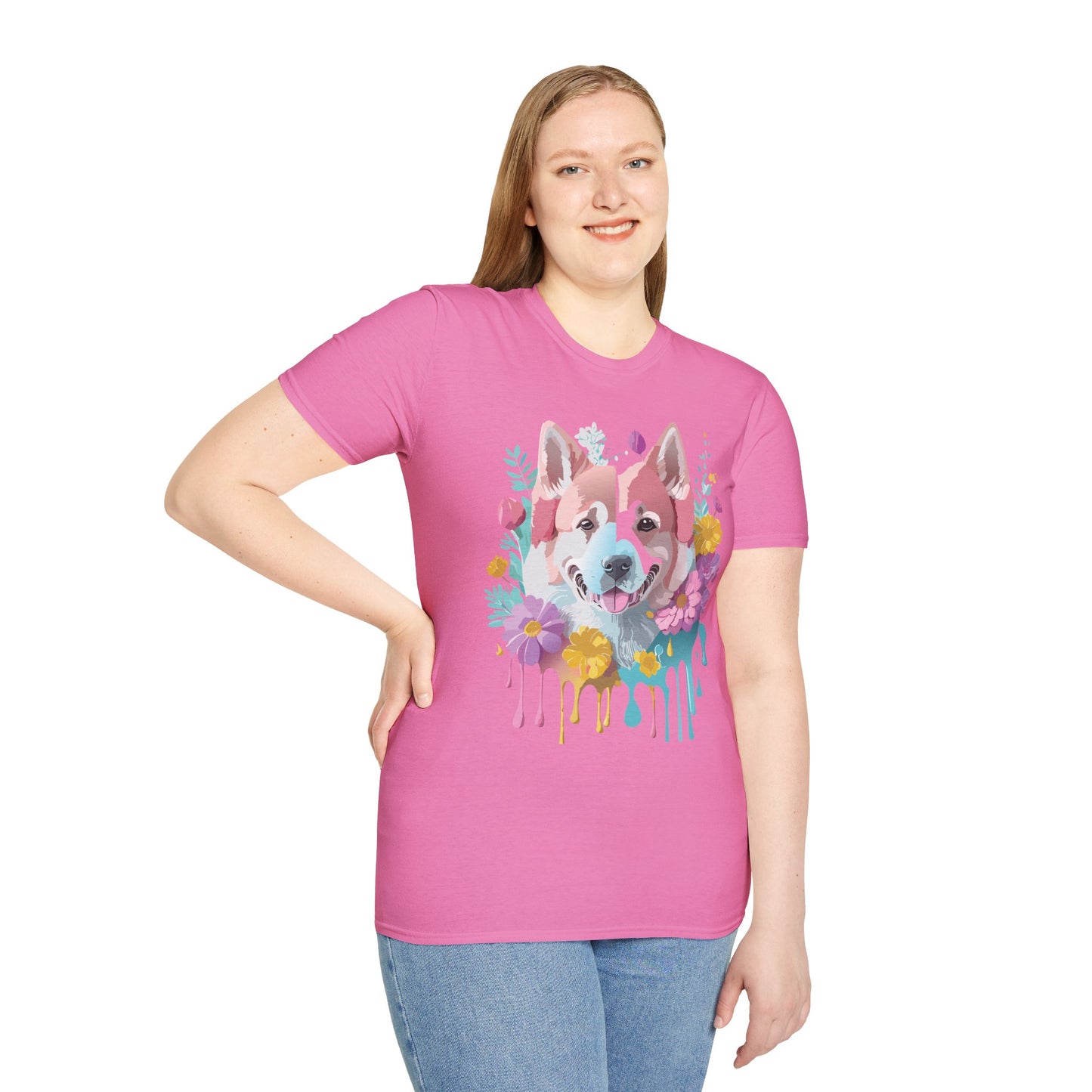 Dog Shirt, Shirt with Dog, Animal Tee, Shirt with Animals