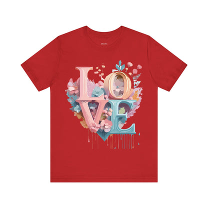 Natural Cotton Tee Shirt - Love Story Collection Printify