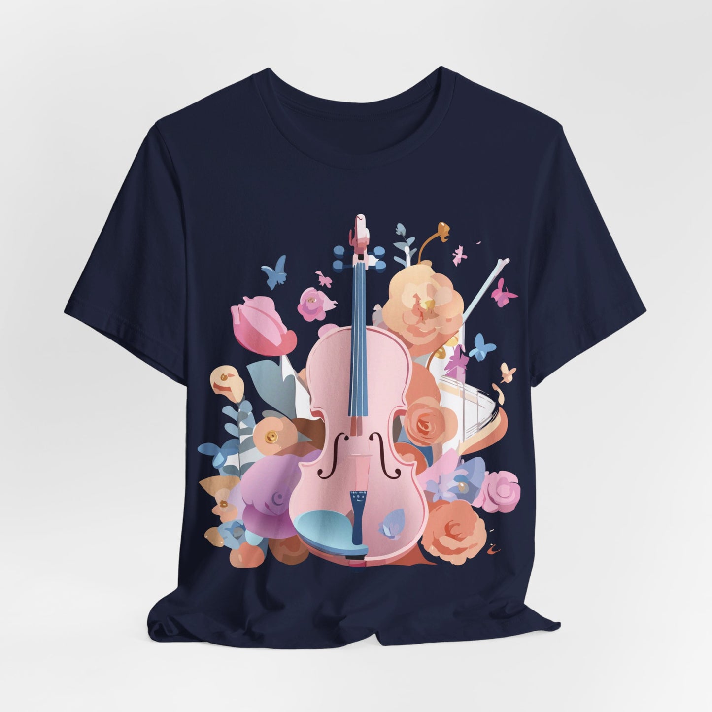 T-shirt en coton naturel - Collection Musique