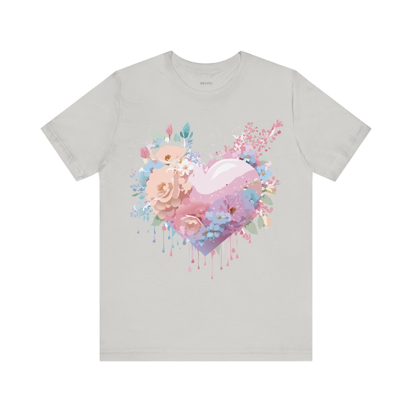 T-shirt en coton naturel - Collection Love story