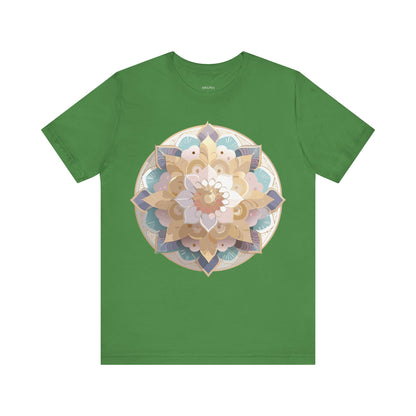 Natural Cotton Tee Shirt - Medallion Collection Printify