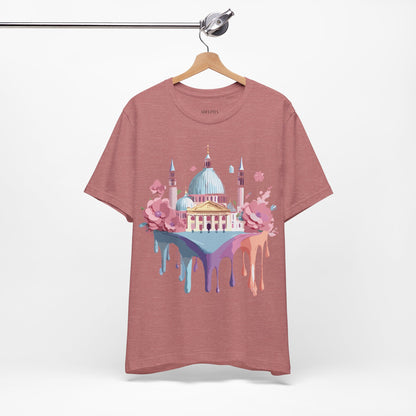 Natural Cotton Tee Shirt - Beautiful Places Collection - Venice Printify