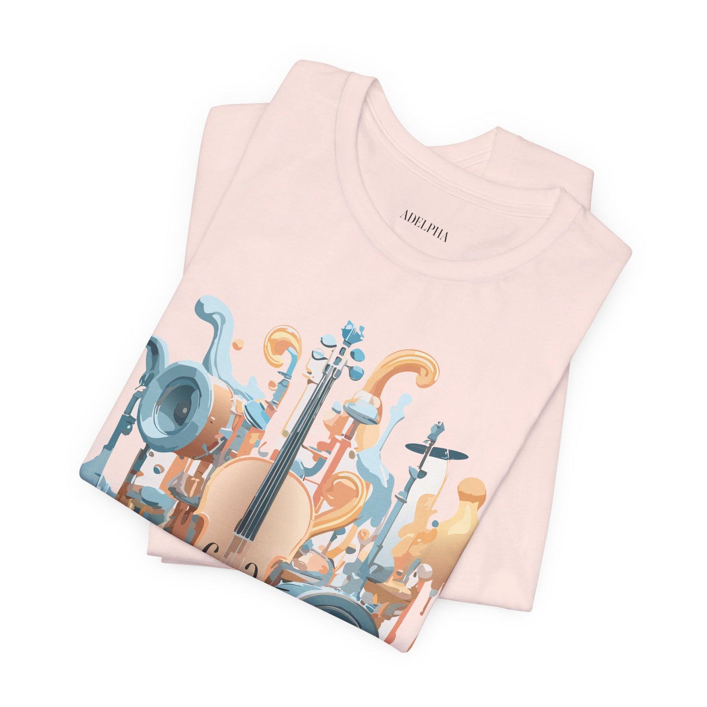 T-shirt en coton naturel - Collection Musique