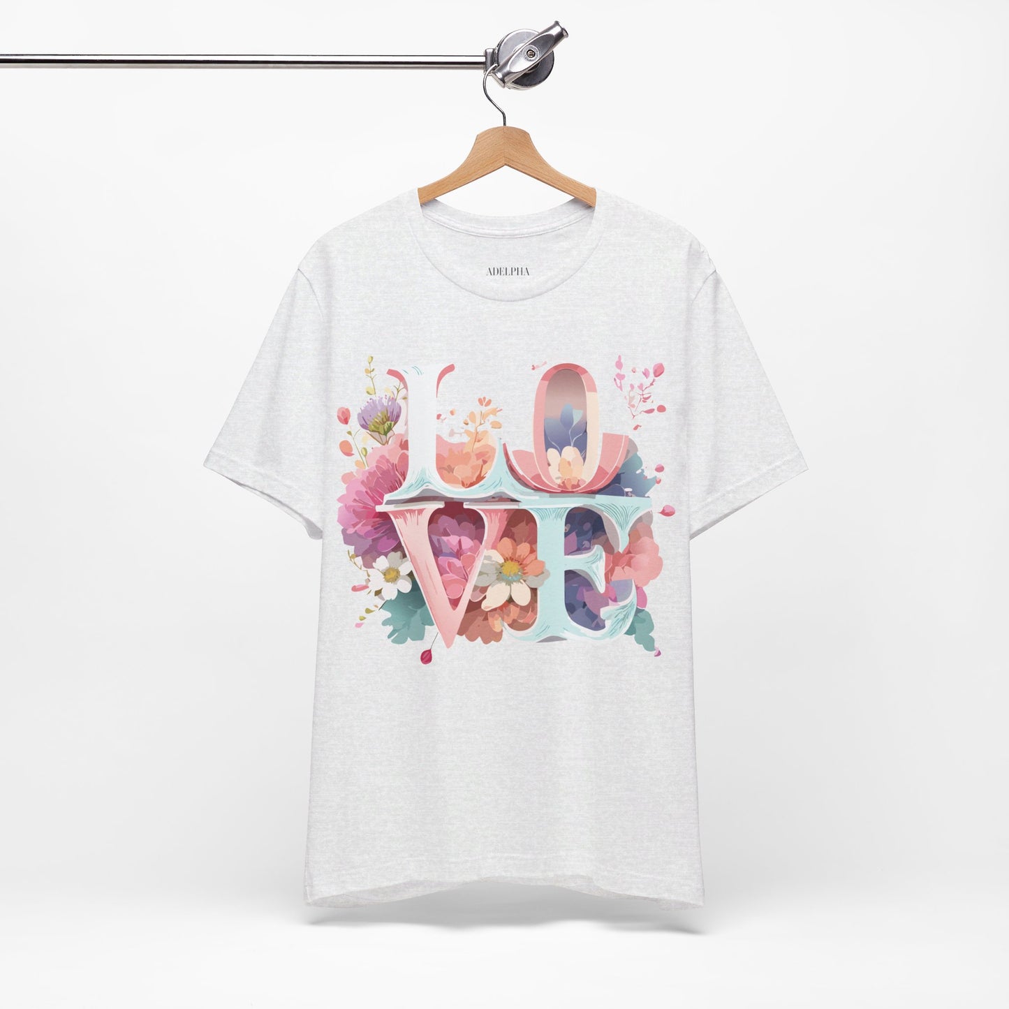 T-shirt en coton naturel - Collection Love story