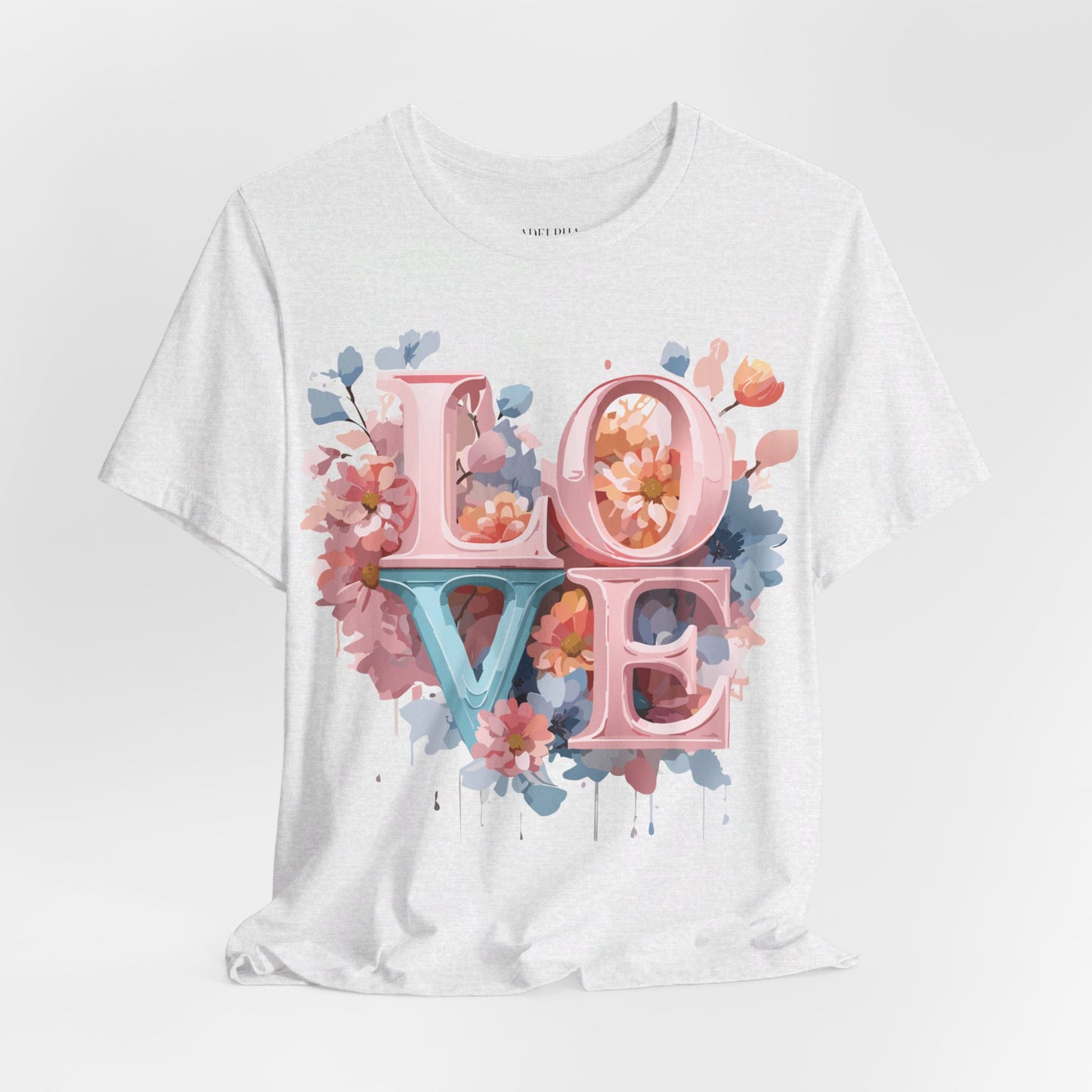 T-Shirt aus natürlicher Baumwolle – Love Story-Kollektion