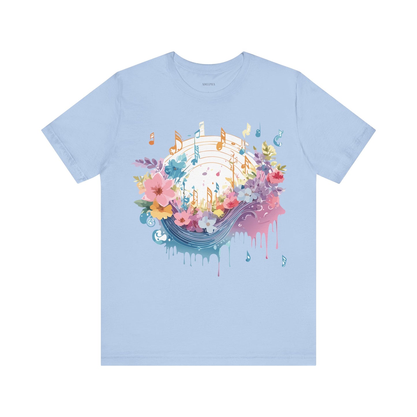 T-shirt en coton naturel - Collection Musique