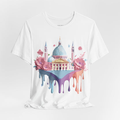 Natural Cotton Tee Shirt - Beautiful Places Collection - Venice Printify