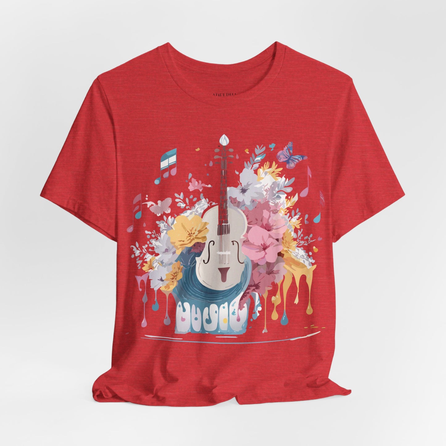 Natural Cotton Tee Shirt - Music collection