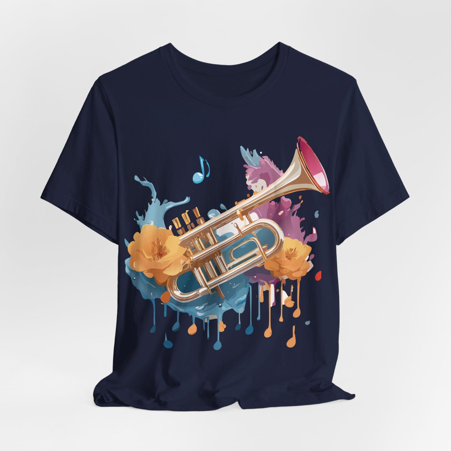 Natural Cotton Tee Shirt - Music Collection