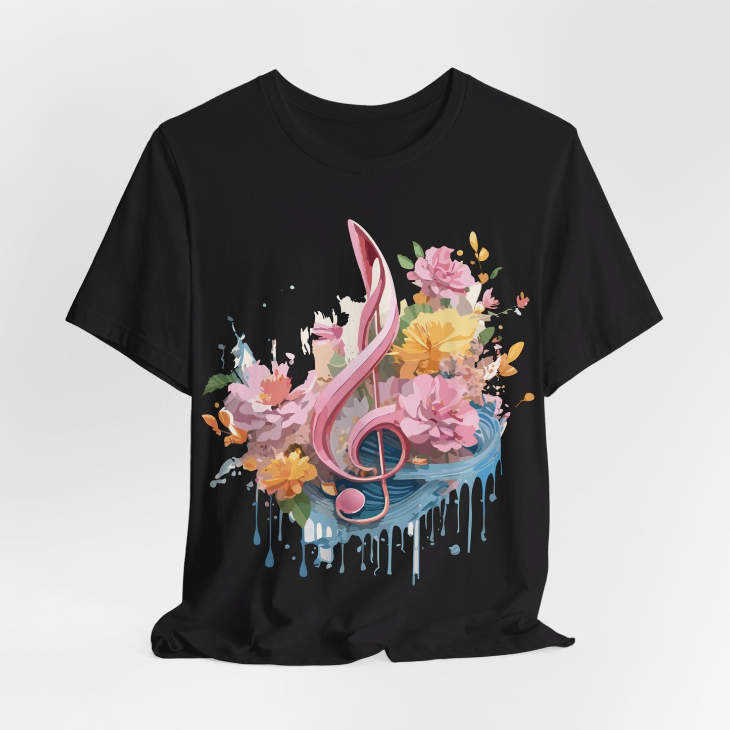 Natural Cotton Tee Shirt - Music Collection