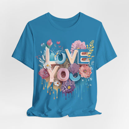 Natural Cotton Tee Shirt - Love Story Collection Printify